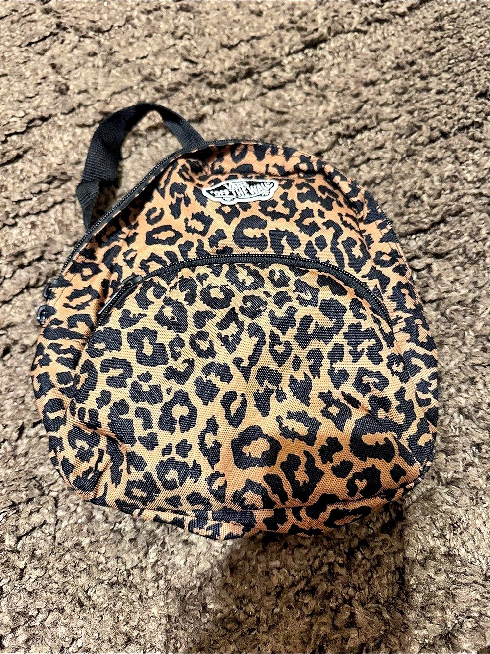 Vans Got This Mini Backpack Leopard Print
